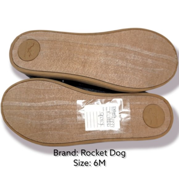 Rocket Dog Women's Grey Lace Up Snow Booties - Size 6M - Picture 6 of 6